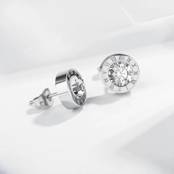 High quality stainless steel stud earrings - Picture 1 of 13